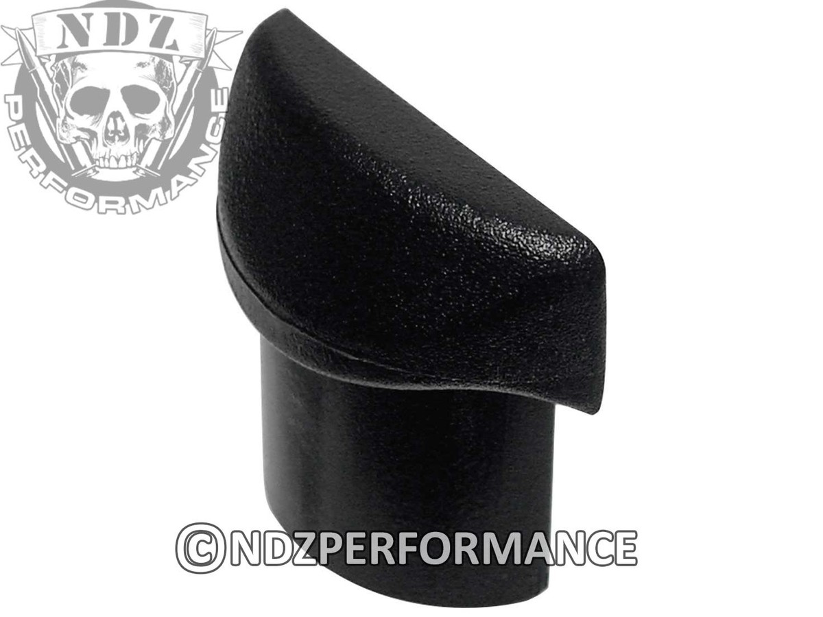 NDZ Performance Grip Slug Plug For Glock Gen 1-3 - Dice Snake Eyes Engraved