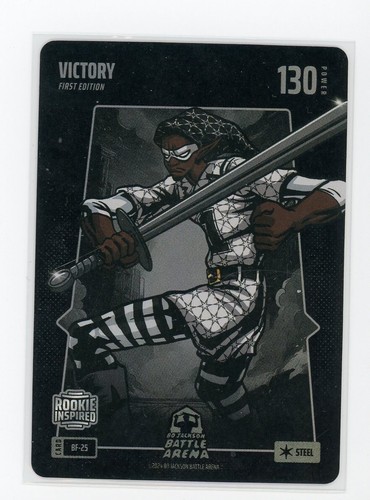 2024 Bo Jackson Battle Arena Victor Wembanyama Victory Steel Battlefoil #BF25