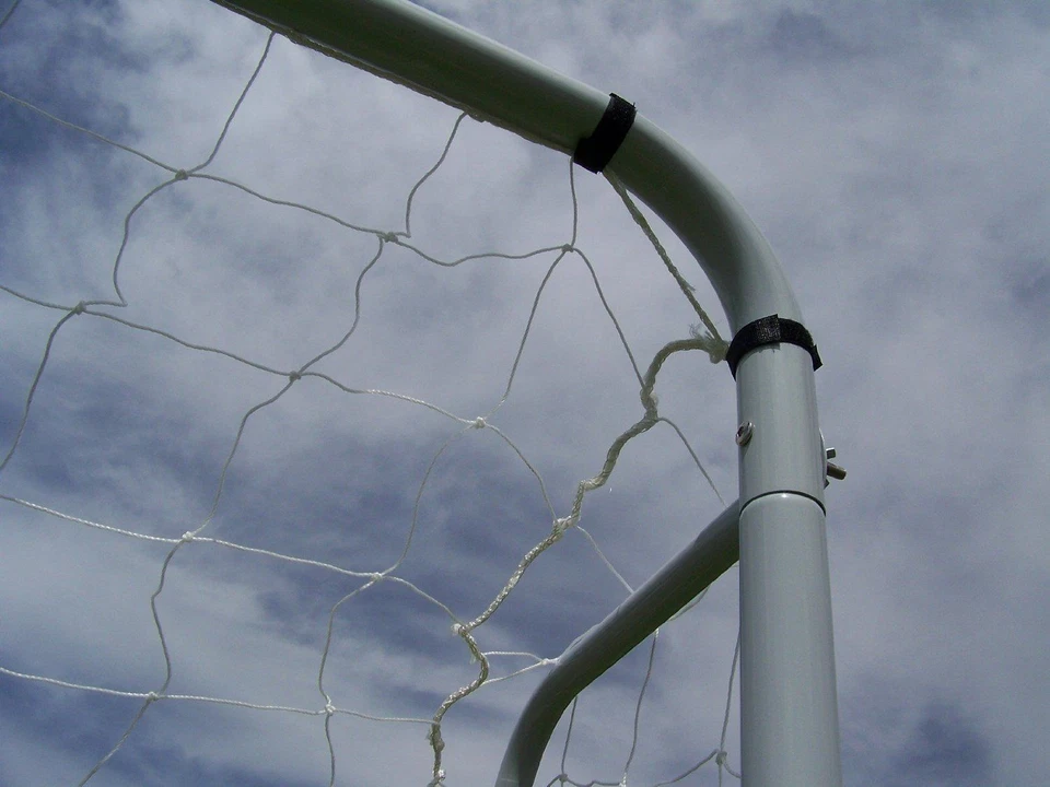 Portería de fútbol 24x8 pies talla reglamentaria oficial de la MLS/FIFA. Marco de acero de 2" (1 red) Foto 4 de 4