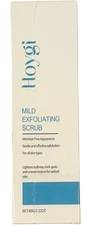 Hoygi Mild Exfoliating Scrub - Lightens Dullness and Dark Spots - 2.12 oz