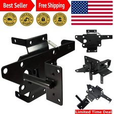 Self-Locking Heavy Duty Gate Latch for Secure Pool Yard Easy Install