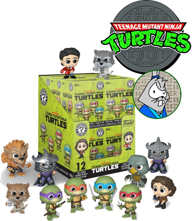 Teenage Mutant Ninja Turtles - Pop! Mystery Minis - Pick and