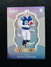 2025 Panini Select Football #8 Tyler Warren Select Certified Rookies RC 🔥🔥