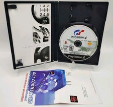 Gran Turismo 4 (PS2, 2005) *CIB w/ Reg Card* NM* Black Label* Tested* FREE SHIP!