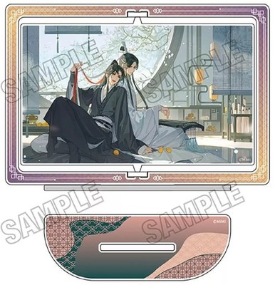 Acrylic Stand/Acrylic Panel 2. Wei Wuxian & Lan Wangji Newly Drawn Rotating