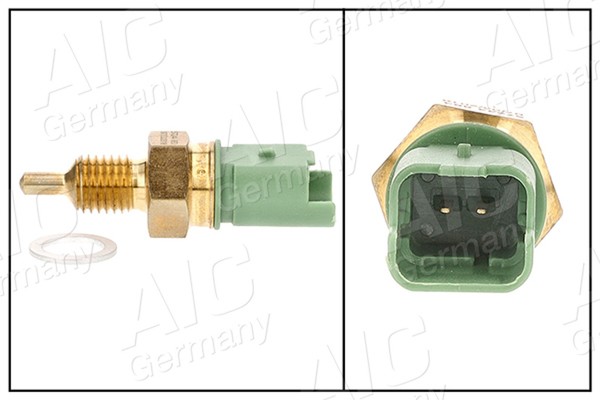 KüHlmittel Wasser Temperatur Sensor AIC 57244 FüR Renault Clio 2 Laguna BG0 KG0-image