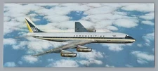 UAT  Douglas DC-8 Airline Issue Postcard Long Union Aéromaritime de Transports