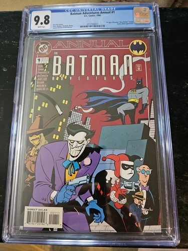 Batman Adventures Annual #1 CGC Graded 9.8 1994 D.C Com Harley Quinn Roxy Rocket