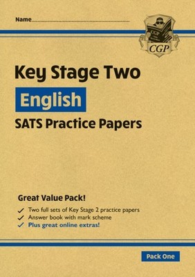 NEW KS2 ENGLISH SATS PRACTICE PAPERS PAC by CGP Books Paperback Self Help