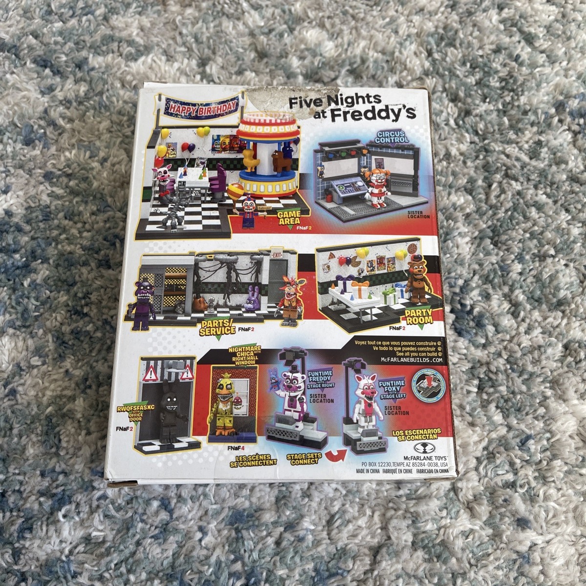 McFarlane Toys Five Nights at Freddy's FNAF Prize Corner 104pc