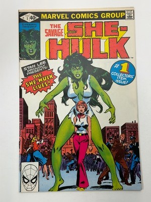 Savage She-Hulk #1 VF+ 1st appearance and origin 1980 Marvel Comics Stan Lee