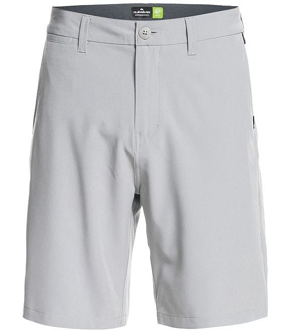 Quiksilver Amphibian Ocean Union Water Shorts Gray Hybrid Trunks Size W30/ L20