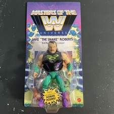 JAKE THE SNAKE ROBERTS MASTERS OF WWE WRESTLING UNIVERSE MATTEL NEW UNPUNCHED