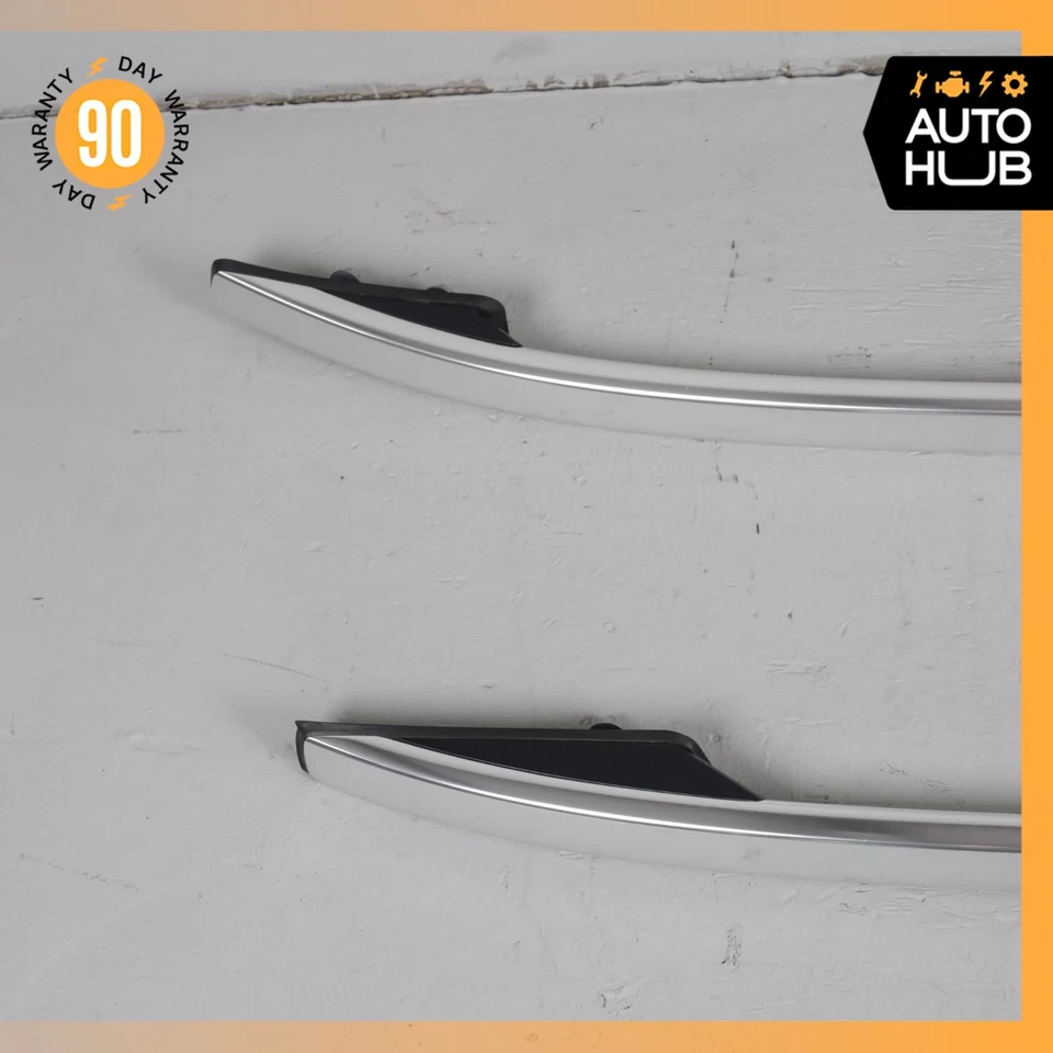 Barra transversal portaequipajes de techo para equipaje Mercedes W166 ML550 GLE550 12-19 FABRICANTE DE EQUIPOS ORIGINALES Foto 2 de 4