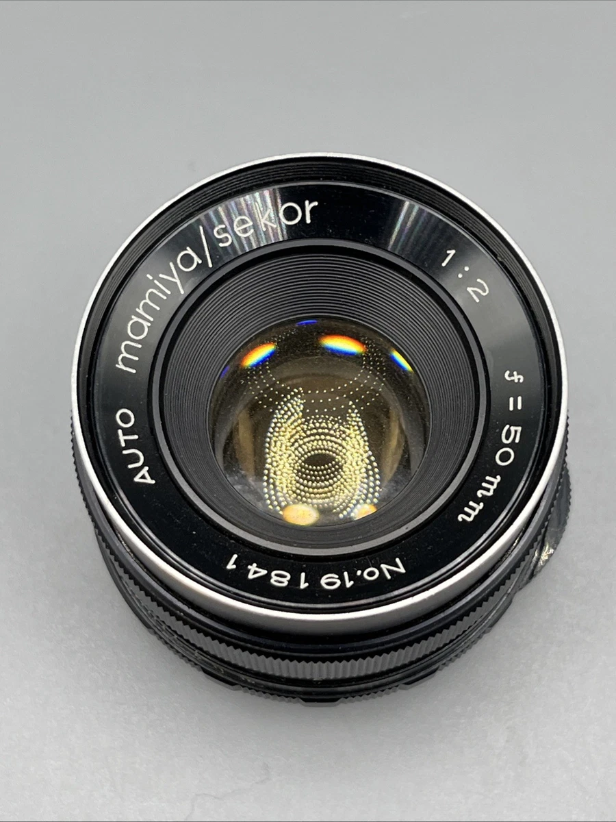 Mamiya f/2 Camera Lenses 50mm Focal for sale - eBay
