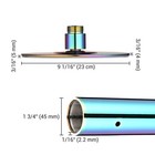 Yescom Static Spinning Dancing Pole Kit 9.25FT for Party Club Exercise,Colorful — photo 8