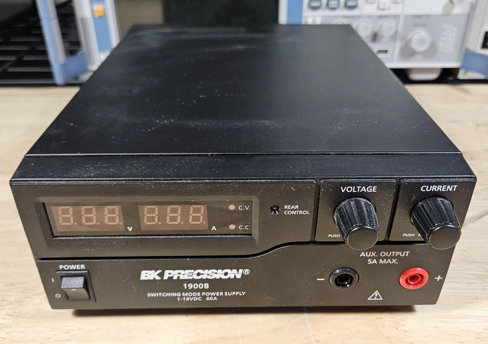 BK Precision 1900B 16V, 60A, 960W Programmable DC Power Supply - Tested - Image 2 of 3