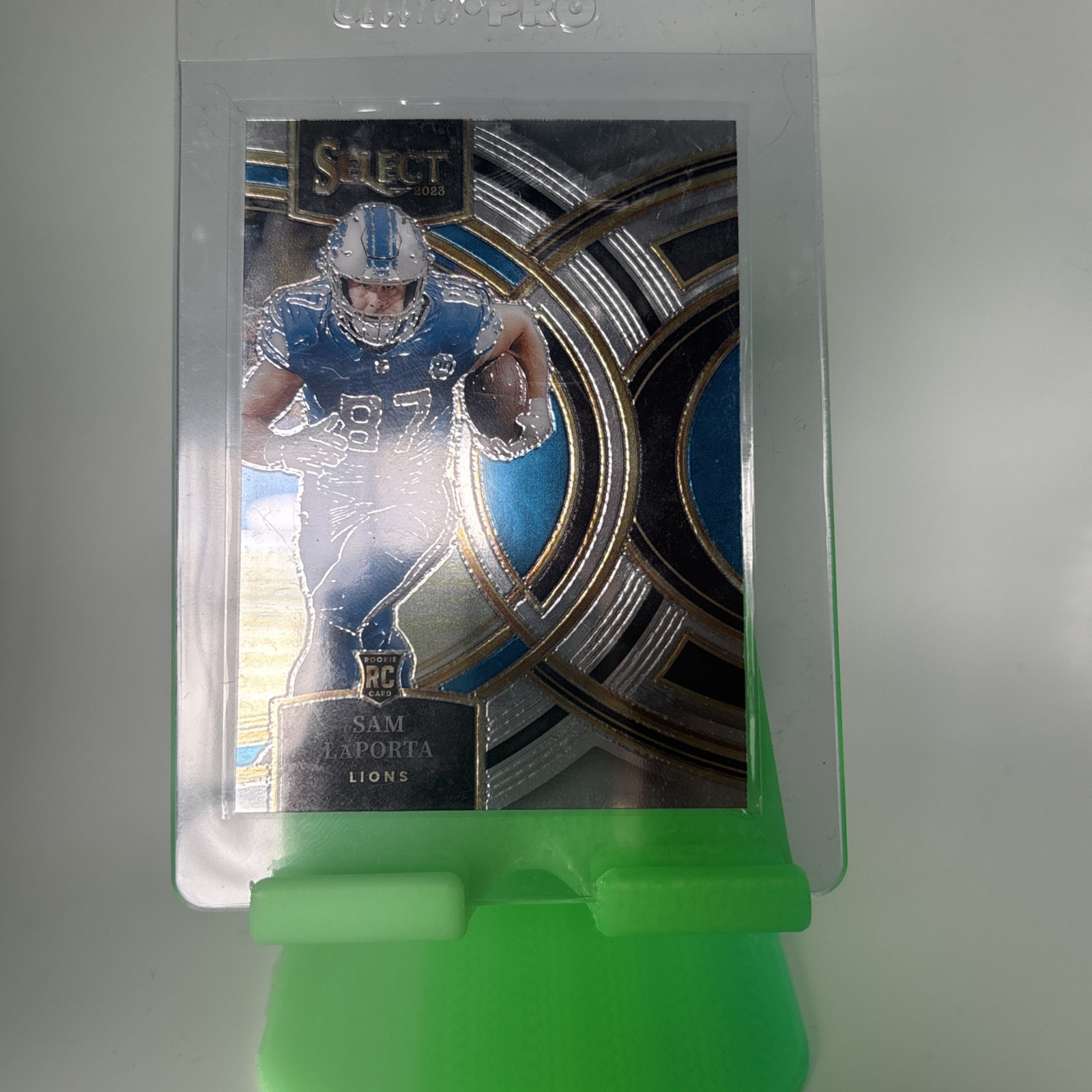 2023 Panini Select - Premier Level Sam LaPorta #106 Silver Prizm (RC)