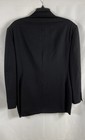 Sergio Valentino Men's Black Super 100's Wool Blazer Sports Coat Italy Sz 42 — photo 2