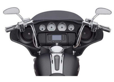 NEW GENUINE HARLEY DAVIDSON 55801004 BATWING HANDLE BAR KIT, CHROME