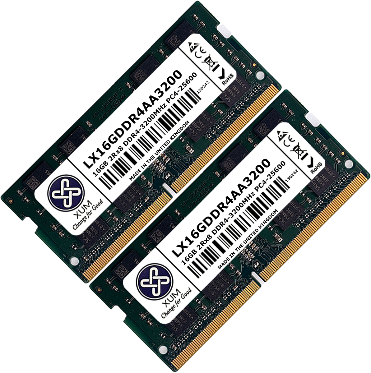 32GB 2x16GB DDR4 3200 MHZ PC4 25600 Memory RAM Laptop SODIMM 1.2V
