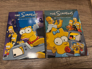 The Simpsons Seasons 7 and 8 DVDs Like New!