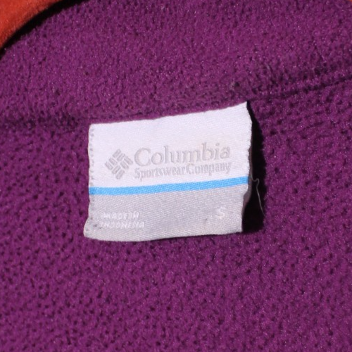 Columbia Jacket Womens S Purple Full Zip Pockets Casual Fleece Colorful Ladies - Picture 11 of 17
