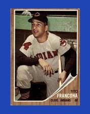 1962 Topps Set-Break # 97 Tito Francona EX-EXMINT *GMCARDS*