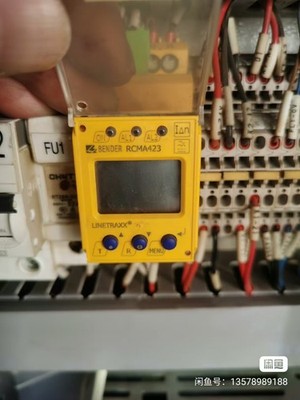 1pc USED BENDER RCMA423 Residual Current Monitor RCMA423-D-1 TESTED #VB3A CH#YC