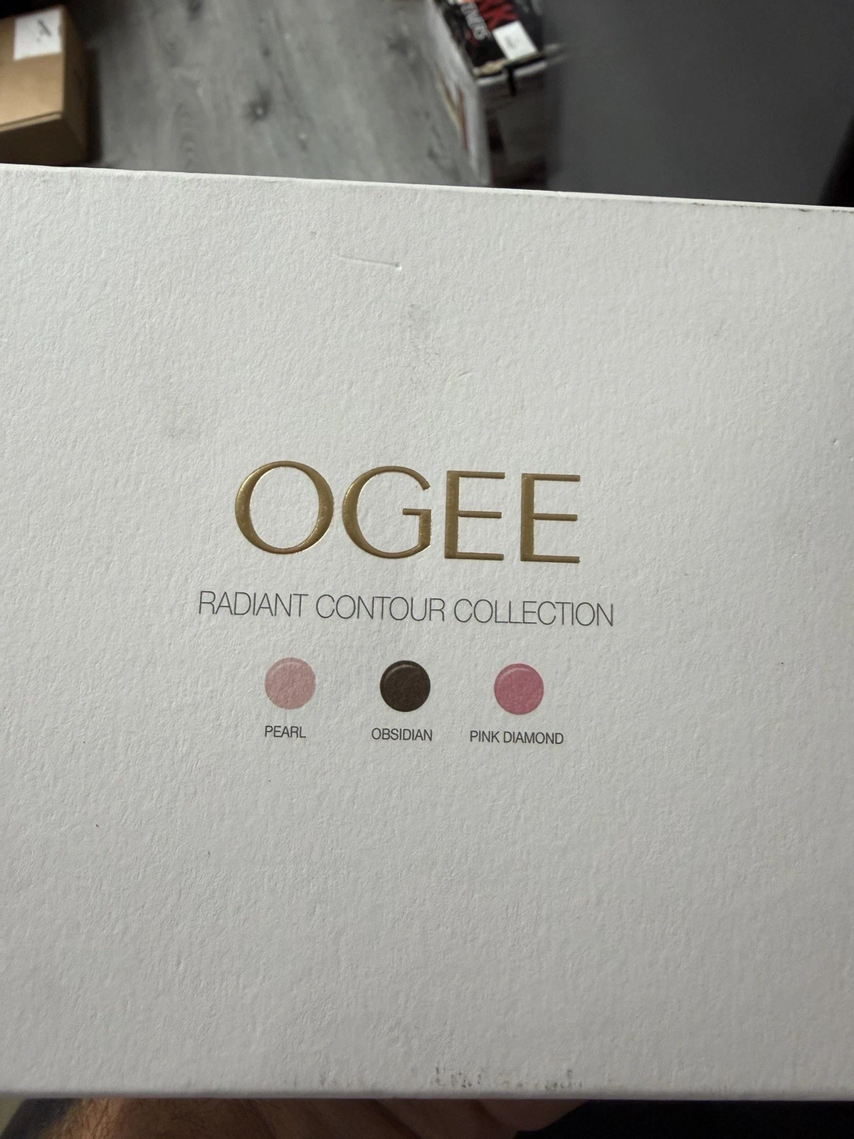 Ogee Face Stick Trio Golden Contour Makeup Collection Pearl, Obsidian & Pink USA