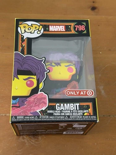 Funko Pop! Vinyl: Marvel - Gambit - Black Light Target (Exclusive) #798