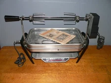 Farberware Electric Open Hearth Rotisserie Broiler in Working Condition w/Manual