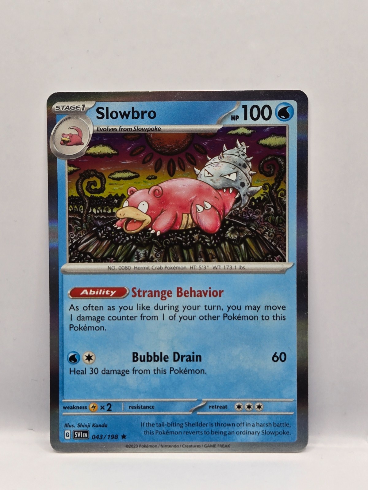 Slowbro 43/198 Holo Pokemon TCG VLP/NM
