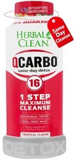 Herbal Clean Qcarbo16 Same-Day Detox Cleanse ...