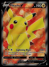 Pikachu V 157/172 Ultra Rare - Pokemon Brilliant Stars Holo NM on eBay