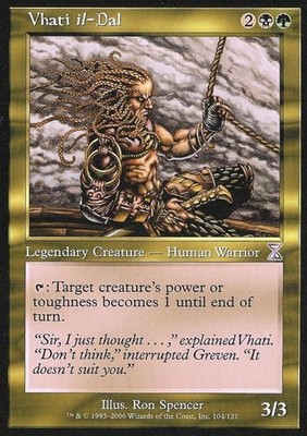 Vhati il-Dal - Medium Play MTG Time Spiral Time Shifted