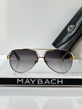 Maybach Aviator Gold Gradient Luxury Sunglasses