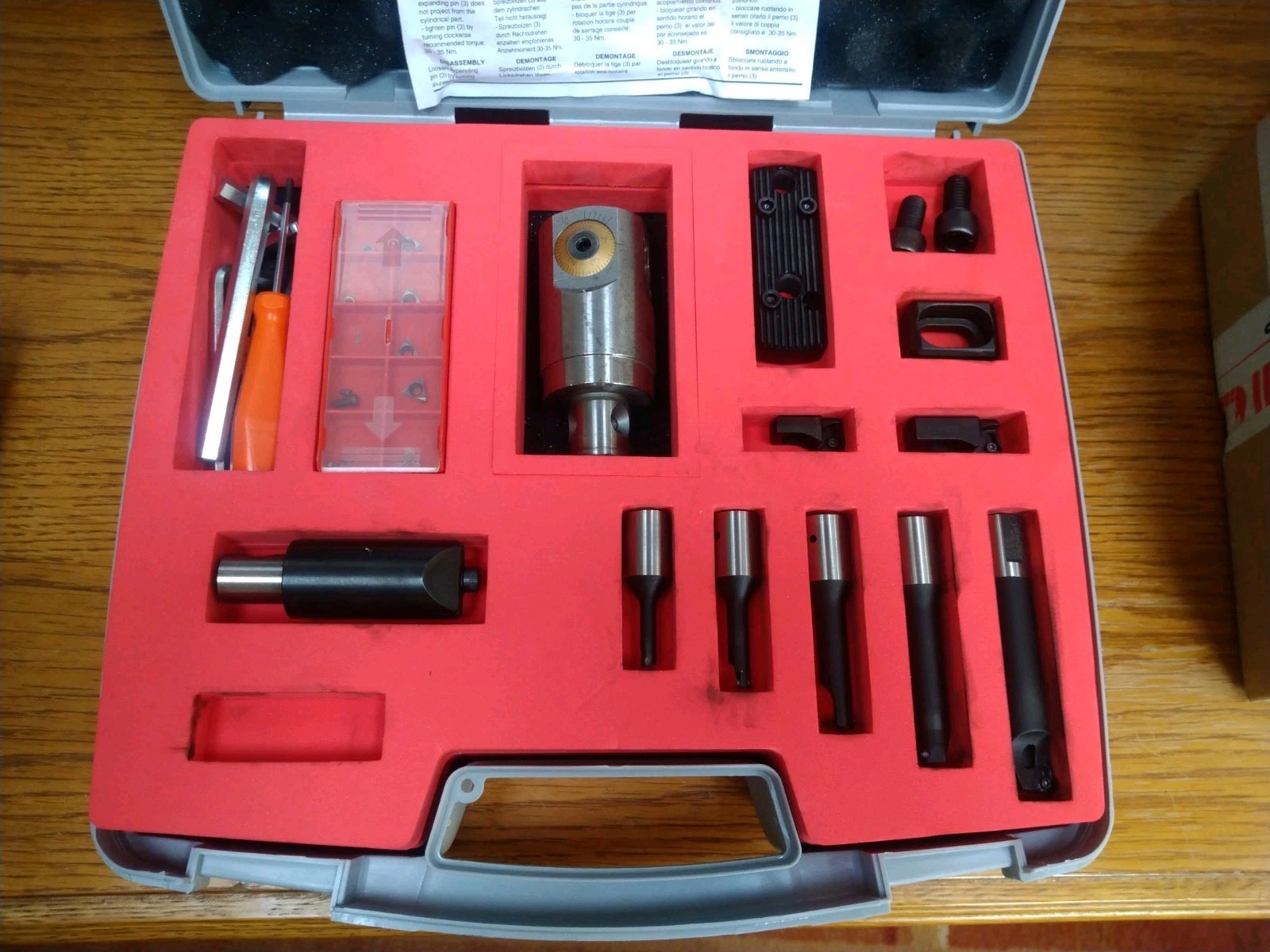 D' Andrea boring tool boring head boring tool boring head