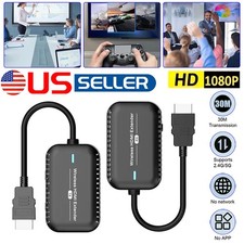 5G 4K Wireless HDMI Video Transmitter Receiver Extender Display for TV Stick US
