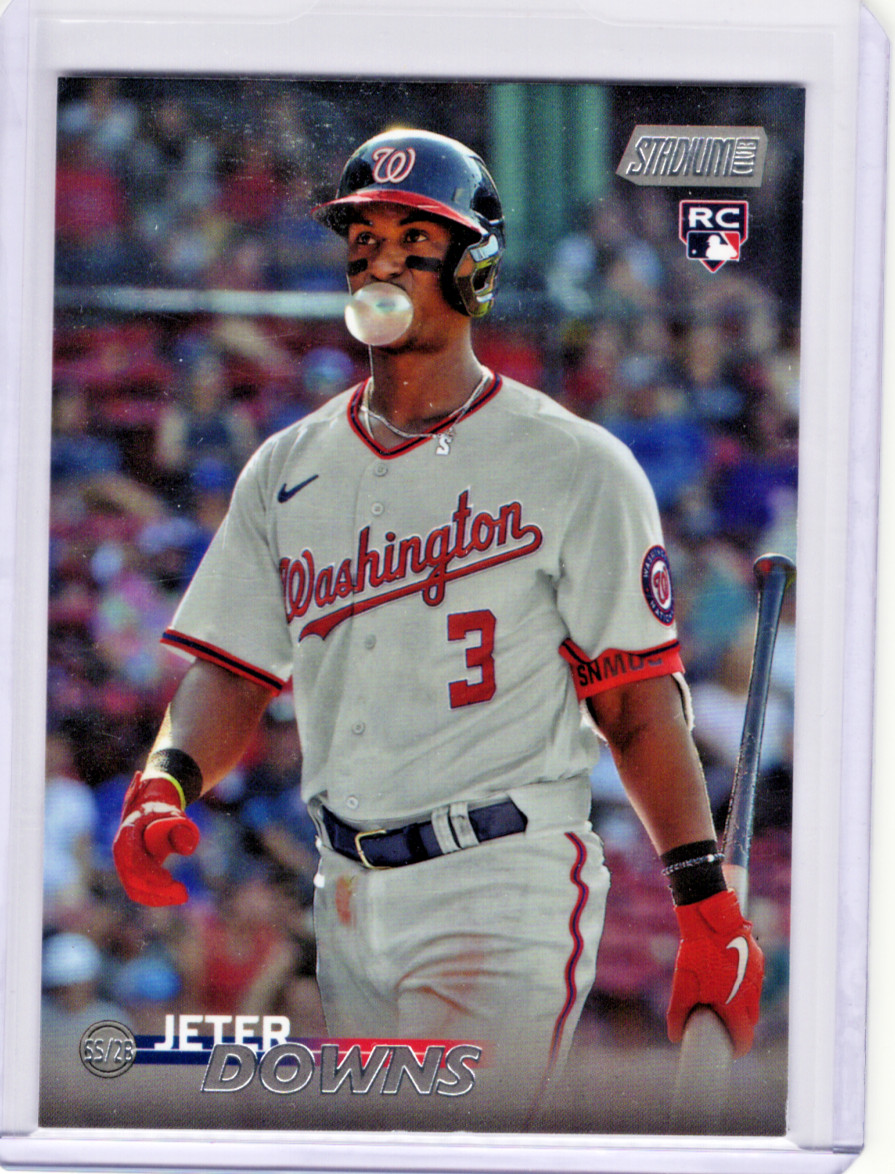2023 Topps Stadium Club Jeter Downs 30 Rookie RC Washington Nationals MLB