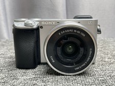 Sony Alpha a6400 Mirrorless 24.2MP 4K Digital Camera with 16-50mm Lens Silver