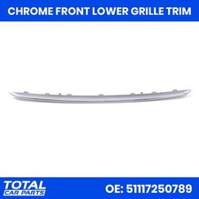 CHROME LOWER RADIATOR GRILLE TRIM OE REPAIR FOR MINI COUPE R58 2011-2015