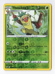 Thwackey 012/202 Reverse Holo Sword & Shield Base Set Uncommon