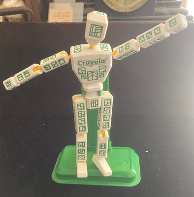 CRAYOLA POSEABLE FIGURE TOY ARTIST MODEL PROMOTIONAL ITEM man drawing kids