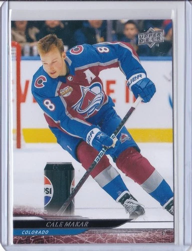 2024-25 UD Extended Series - Cale Makar #681 All-Star Skills Photo Variation SP
