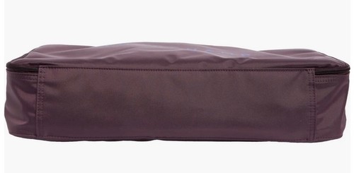 Longchamp Le Pilage cocagne Document Holder Top Handle Travel Bag ~NIP~ MAHOGANY - Picture 5 of 5