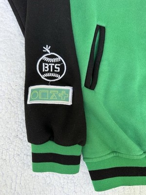 Rare BTS 3rd Muster Army Zip Jacket, Green, Large, K-Pop, Jung