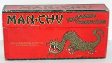 1923 US PLAYIG CARD Co MAN-CHU THE FAMAUS CHINESE  CARD GAME -  FOSTER'S RULE BK