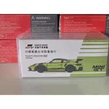 Mini‑GT ST004 Porsche 911(992)GT3 RS Weissach‑Package Acid‑Green Suntek Limited