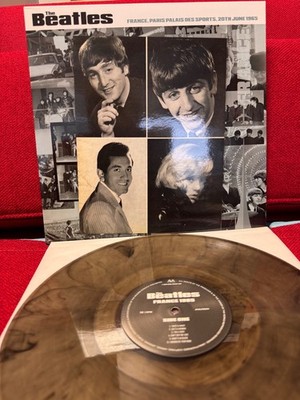 The Beatles France, Paris Palais des Sports, 20th June 1965 NEW COLOURED  VINYL